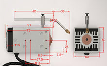 Load image into Gallery viewer, 10 Watt (10000 mw) "DeLux" real rated power output laser head for your 3D printer / CNC machine / engraving frame.