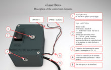 Load image into Gallery viewer, 10 watt basic "Invincible" laser attachment for laser engraving and laser cutting
