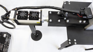 An Endurance laser toner (paint removal machine) with 4.5 watt 532 nm green laser