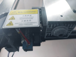 10 Watt (10000 mw) "DeLux" real rated power output laser head for your 3D printer / CNC machine / engraving frame.