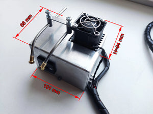 The most powerful 445 nm diode laser head - 15 watt DUOS (15000 mw) REAL POWER OUTPUT. A combination of 2 lasers beams in 1.