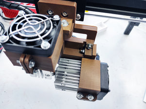 15 watt (15000 mw) DUOS DIY real rated power output laser module. A DIY version - light and compatible with all frames.