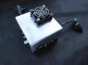 The most powerful 445 nm diode laser head - 15 watt DUOS (15000 mw) REAL POWER OUTPUT. A combination of 2 lasers beams in 1.