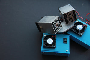 20 watt (20000 mw) double beam laser attachment for metal etching. Compatible with all CNC machines