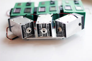 30 watt (30000 mw) tripple beam laser attachment / head / module! Infinite diode power in one spot
