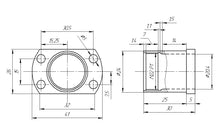 Load image into Gallery viewer, Endurance optical system kit for mounting lenses on DPSS lasers 10W, 4W and other laser modules
