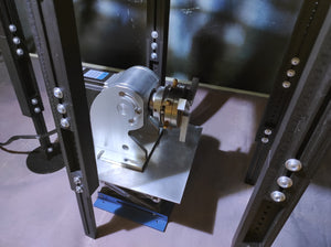 An Endurance DIY marking machine with 4 / 10 / 30 / 50 watt DPSS / Fiber (Raycus) laser modules with a Sino Galvo head.