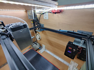 10 Watt (10000 mw) "DeLux" real rated power output laser head for your 3D printer / CNC machine / engraving frame.