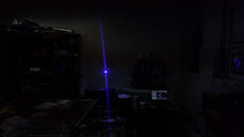 Load image into Gallery viewer, A powerful 5 watt (5000 mw) blue 445 nm handheld laser.
