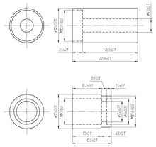 Load image into Gallery viewer, Aluminum LD housing. Compatible with TO5 / TO9 / TO18