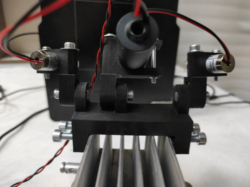 Laser focusing attachment system.