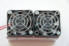 Load image into Gallery viewer, External heatsink with 2x12V fans (50x50x100 mm) [10 PCS]