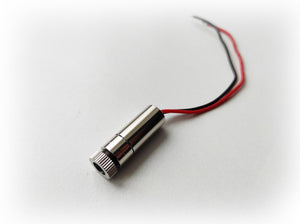 NICHIA NUBM44 / NUBM47 laser diode with an aluminum collimator