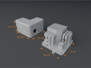 The Endurance 15 (15000 mW) watt "Duos" laser beam head. Version 1.0