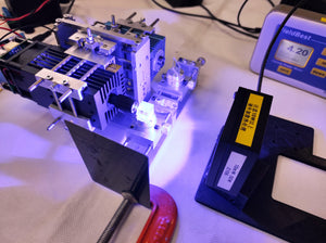 An Endurance laser beam combiner system - combine any diode lasers and get 2x power!