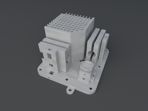 The Endurance 15 (15000 mW) watt "Duos" laser beam head. Version 1.0