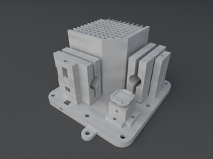 The Endurance 15 (15000 mW) watt "Duos" laser beam head. Version 1.0