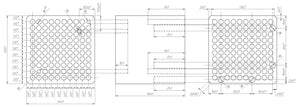 Universal heatsinks for laser diodes, crystals and other applications