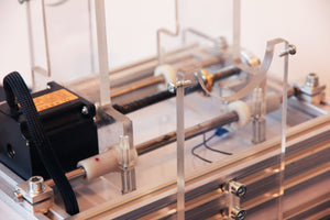 The robotized Ambu breathing system. Portable lungs ventilator