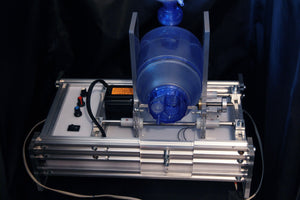 The robotized Ambu breathing system. Portable lungs ventilator